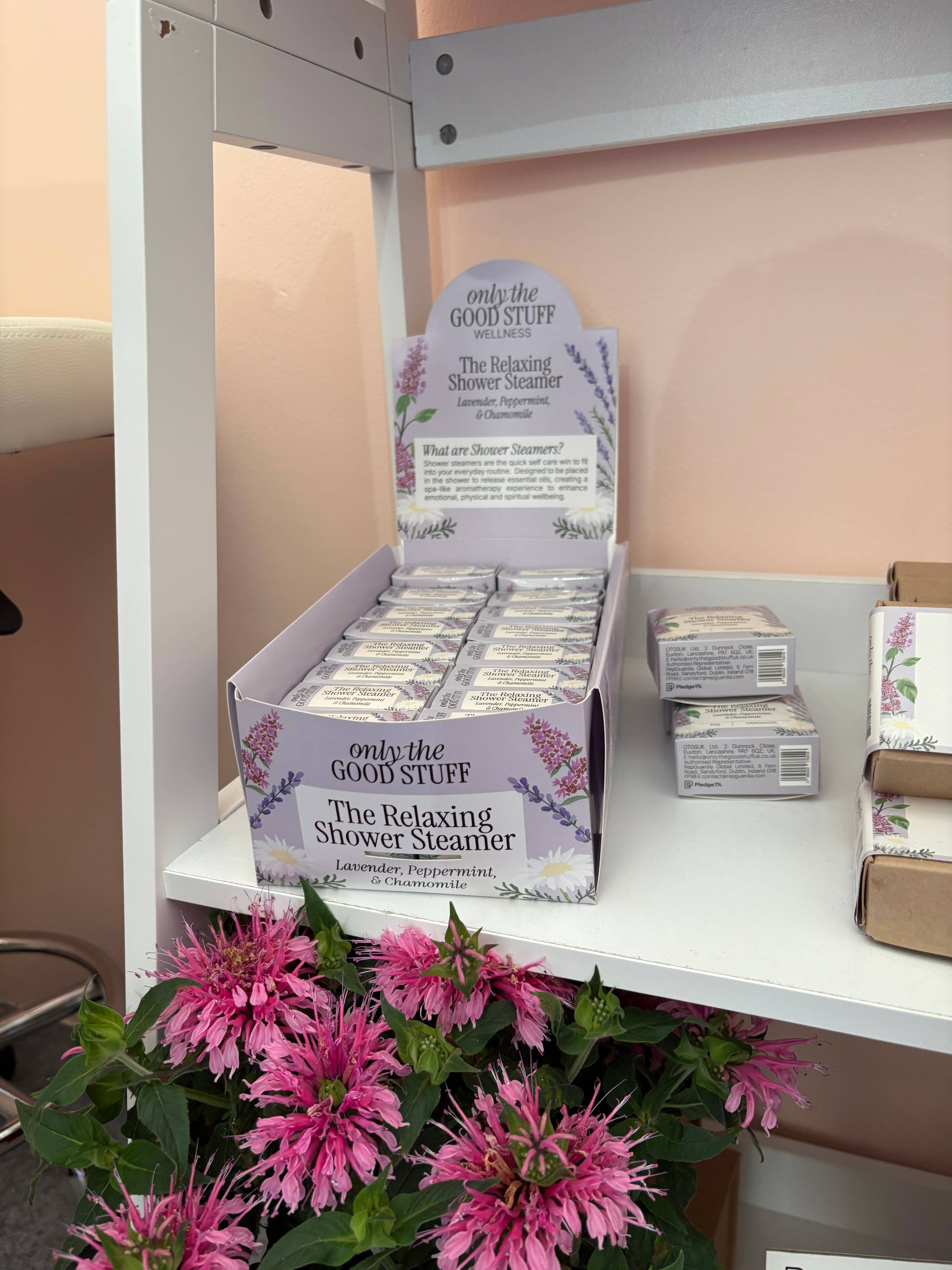 Only The Good Stuff UK - Wholesale Shower Steamer/Bomb - The Relaxing Shower Steamer3