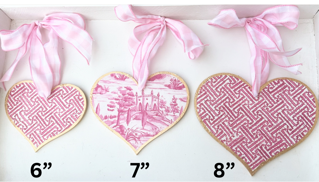 SoCharm Designs - Vendita all'ingrosso Decorazione per porta - Cuore di San Valentino fatto a mano - 8»4