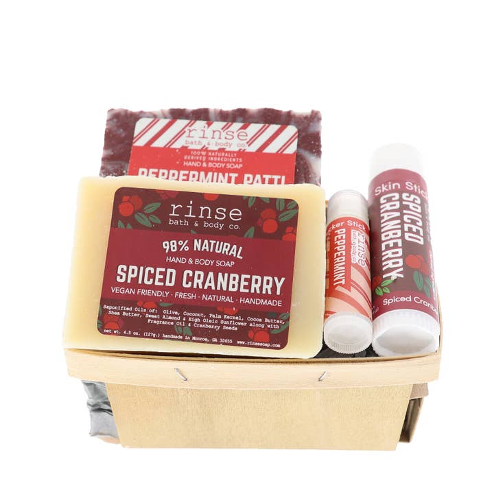 Krydret Tranebær Lille Bær Til Feriebundle | Feriegavefavorit for engroshandel hos Rinse Bath Body Inc