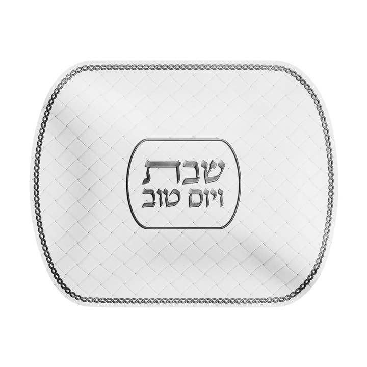 Woven Leatherite Challah Cover for wholesale by Feldart