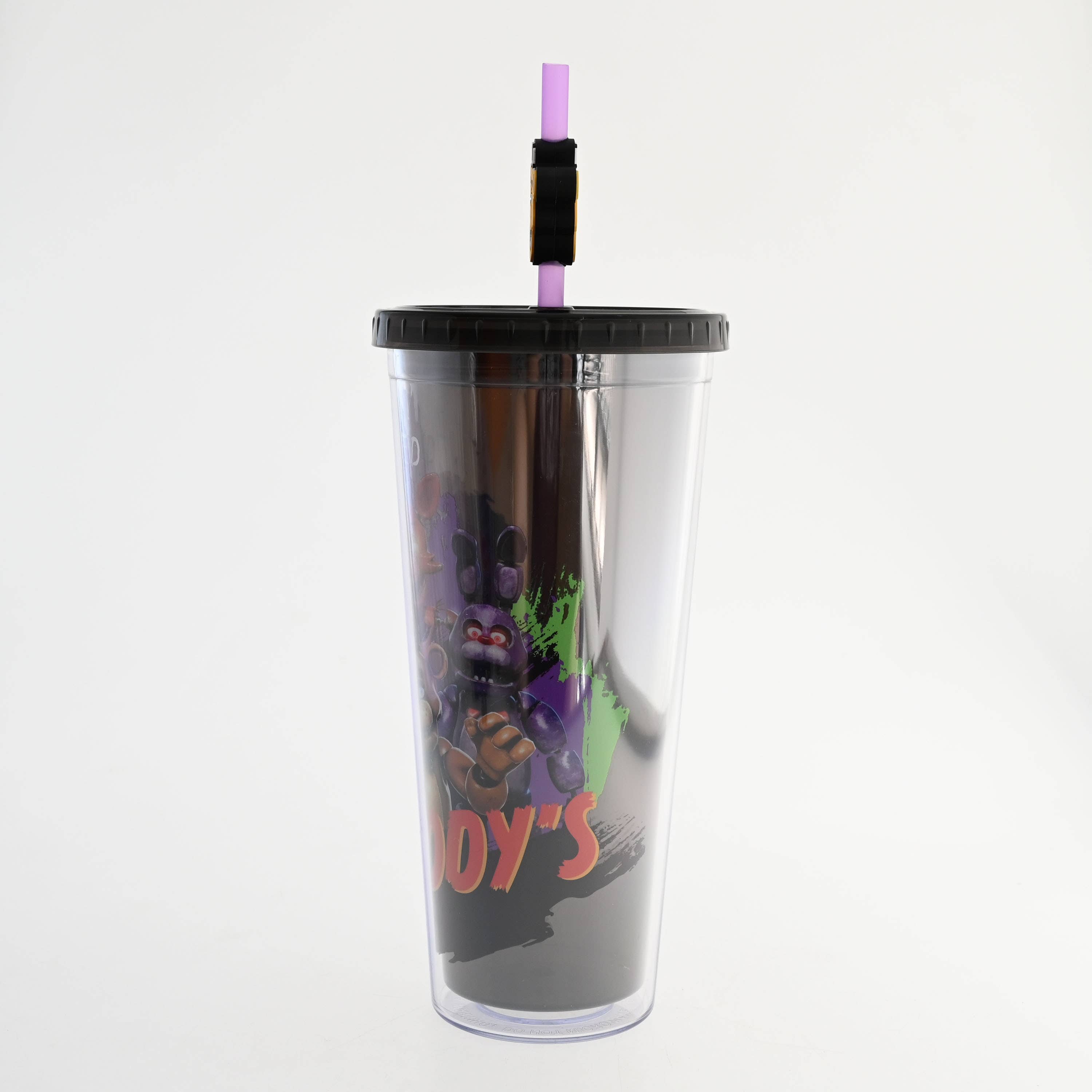 Silver Buffalo - Wholesale Drinking Glass/Cup - Five Nights at Freddy's "I Survived" 24oz Cold Cup w/ Lid2