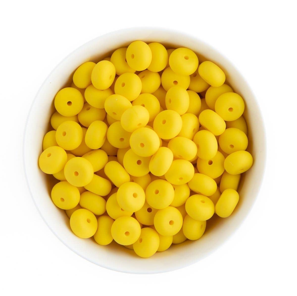 Cara & Co Silicone Craft Supply – wholesale Pärlor – 14 mm abacusformade silikonpärlor34