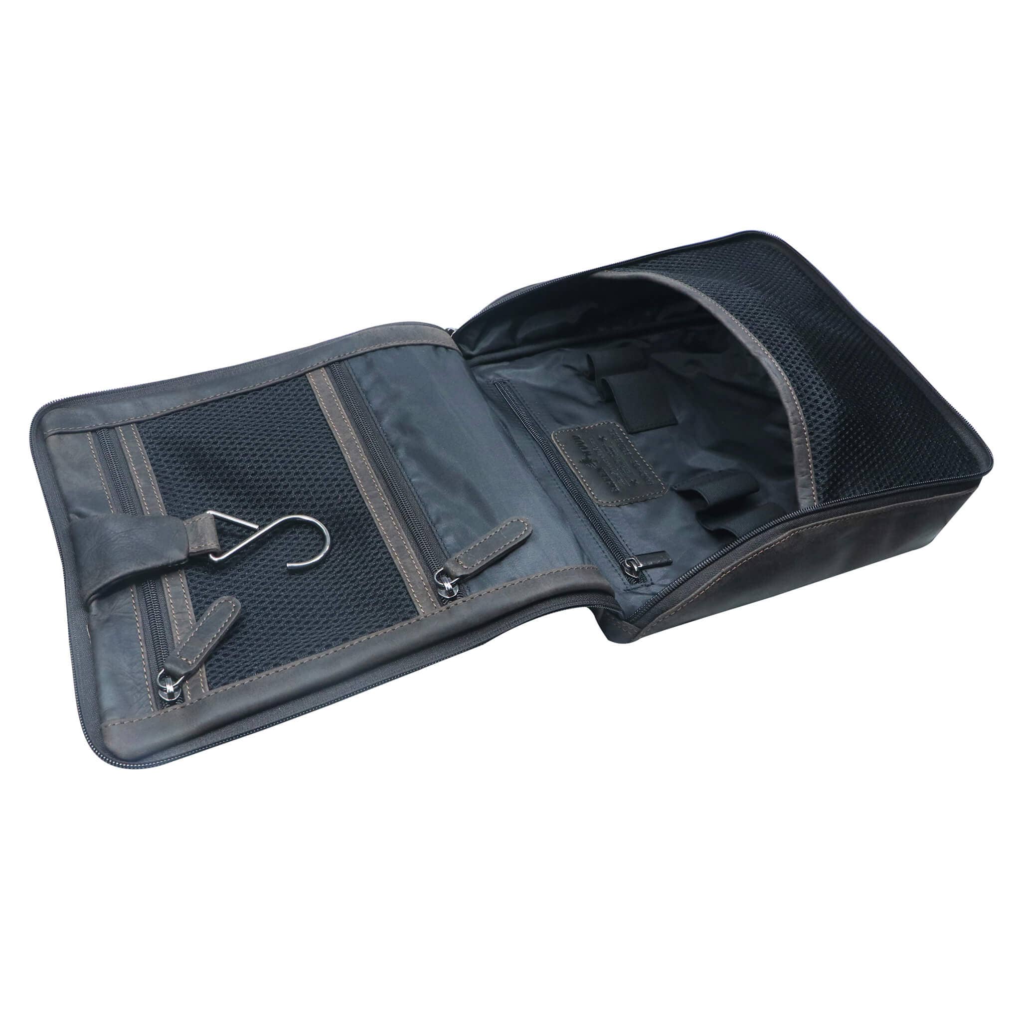 Greenwood – Großhandel Schmink-/Kosmetiktasche – Gerd Kulturtasche zum Aufhängen Damen Kosmetiktasche Herren Leder3