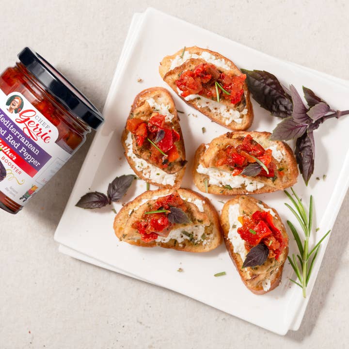 Chef Gerrie LLC - Wholesale Sauce - Mediterranean Roasted Red Pepper, 9 oz. Jar4