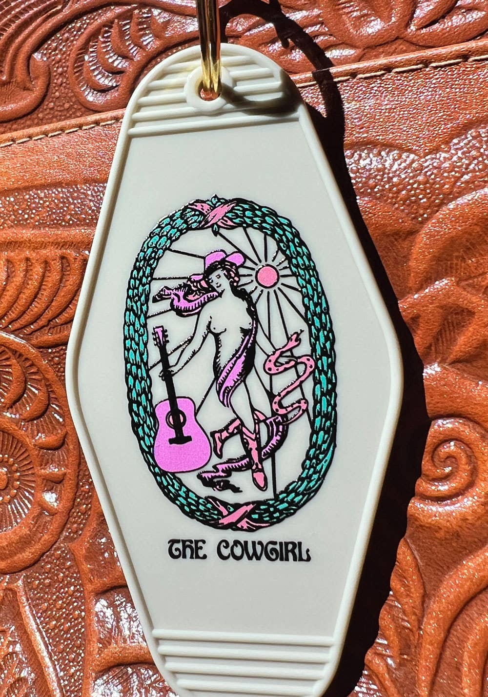 kaeraz - Wholesale Keychain - Women's - The Cowgirl Tarot Keychain3