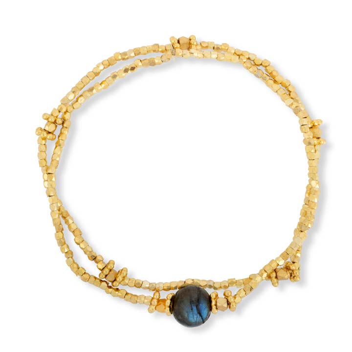 Bluebell Bracelet Labradorite for wholesale by Ashiana London