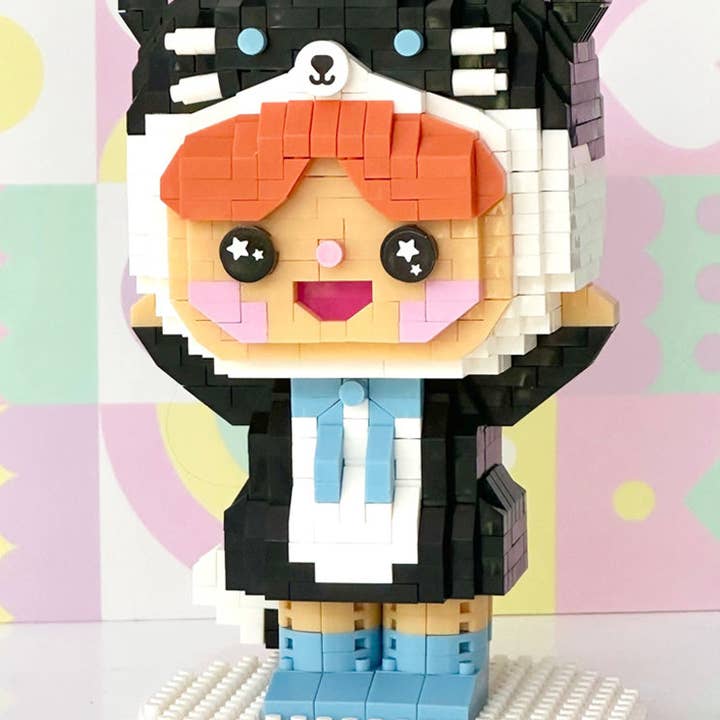 Momiji - Vente Kit de construction de jouet – enfant - Mini-briques Happy Cat3