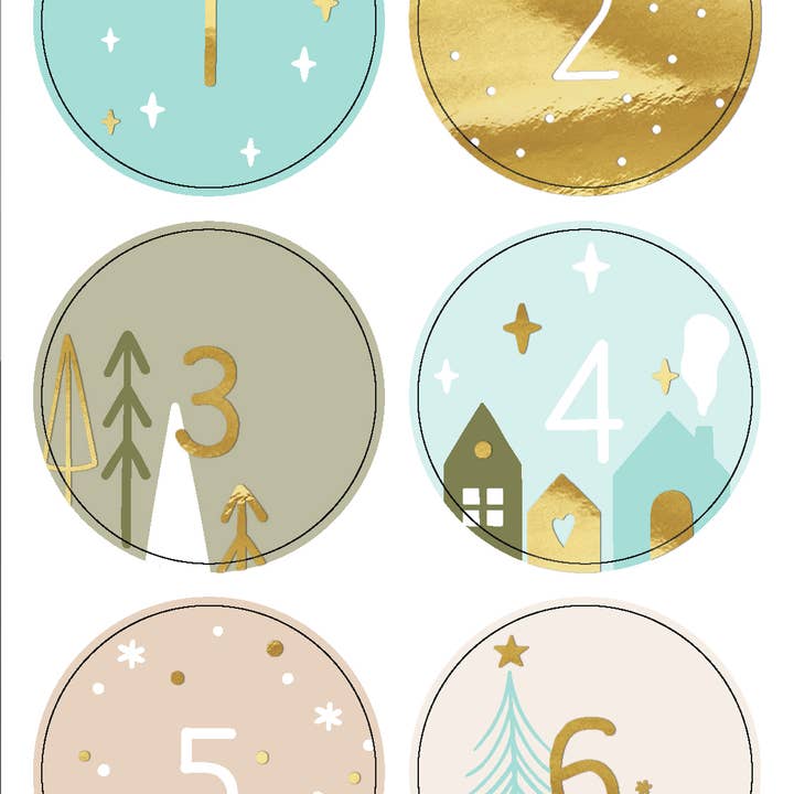 URSUS® / Buntpapierfabrik Ludwig Bähr GmbH & Co. KG - Wholesale Advent Calendar - Advent calendar “Sweet Home”