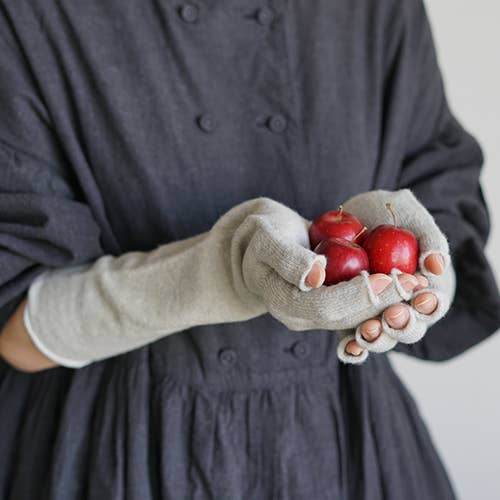 NISHIGUCHI KUTSUSHITA - Vendita all'ingrosso Manicotti - Unisex - Scaldabraccia in lana 100% NK01147