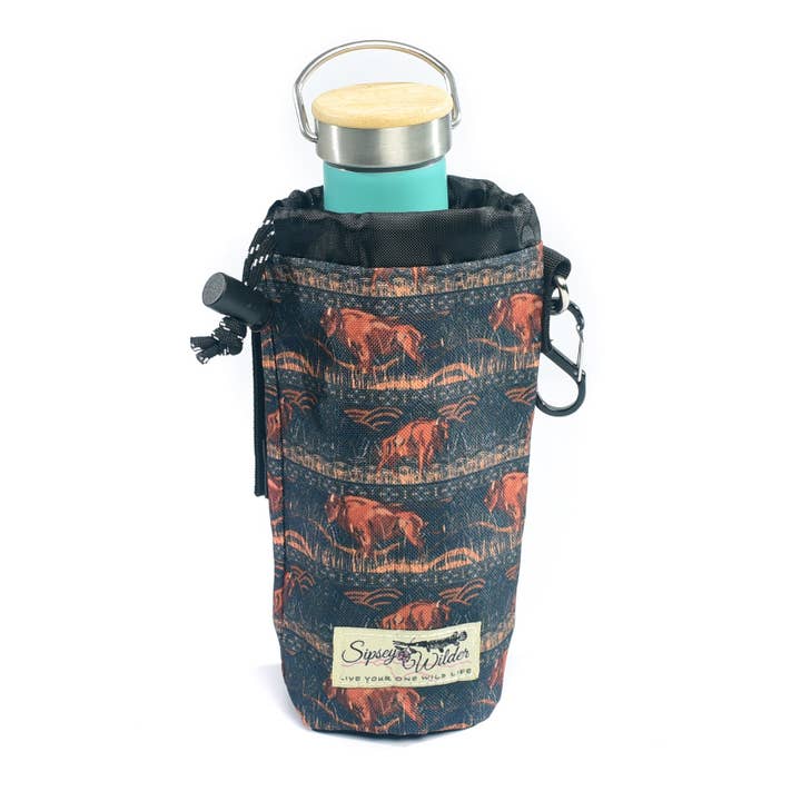 Born to Roam Bottle Holder for wholesale by Sipsey Wilder