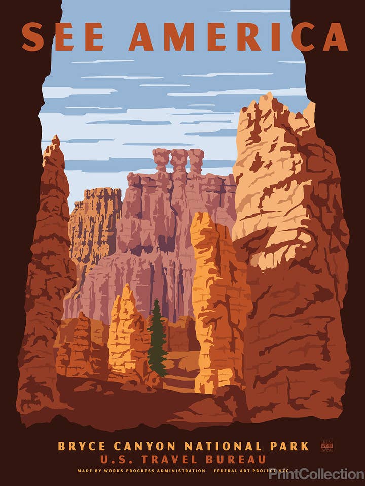 See America, Bryce Canyon National Park for wholesale by Print Collection