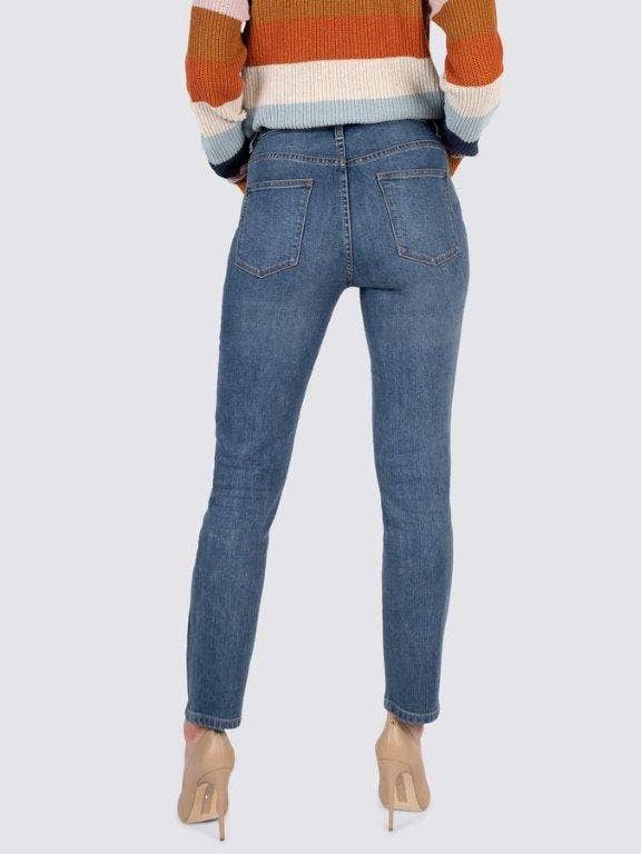 Lila Ryan - Wholesale Jeans - Women's - Peggy High-Rise Modern Straight-Fletcher1