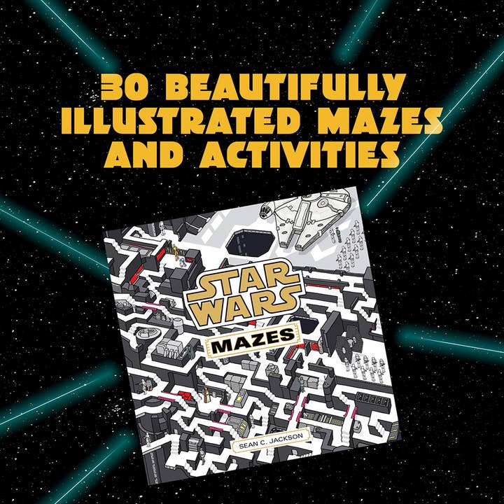 Chronicle Books - Wholesale Preschool Book (3-5) - Star Wars Mazes1