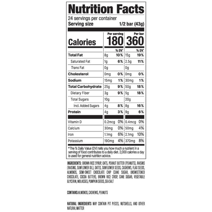 PROBAR - Wholesale Snack Bar - MEAL Original Trail Mix Sleeve4