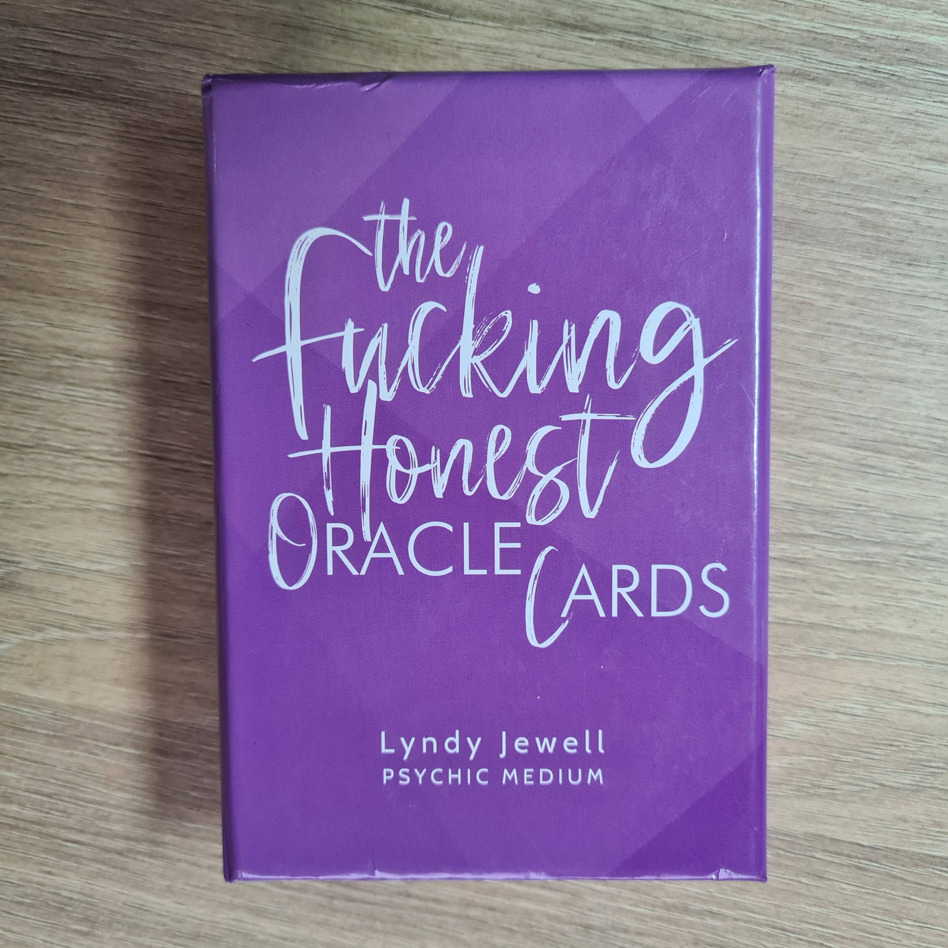 Lyndy Jewell - Vente Cartes de tarot - The Fucking Honest Oracle Cards1