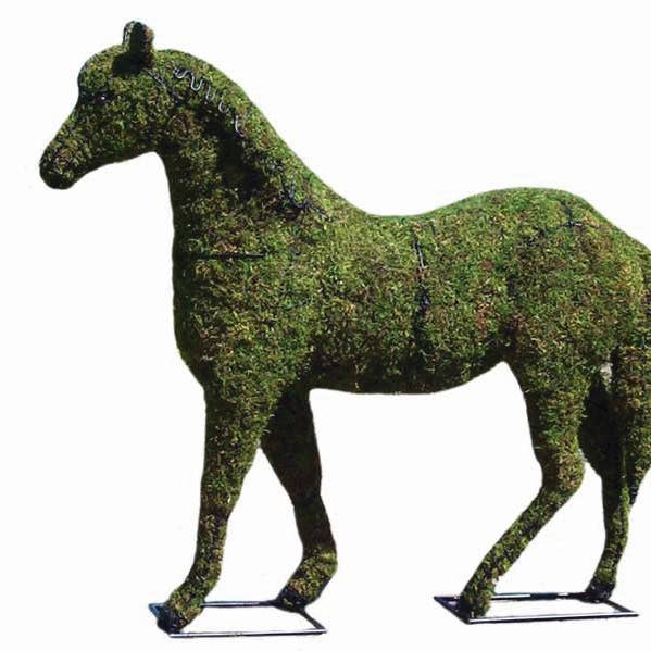 Braun - Wholesale Outdoor Ornament/Decor - Horse - 26" (Mossed)0