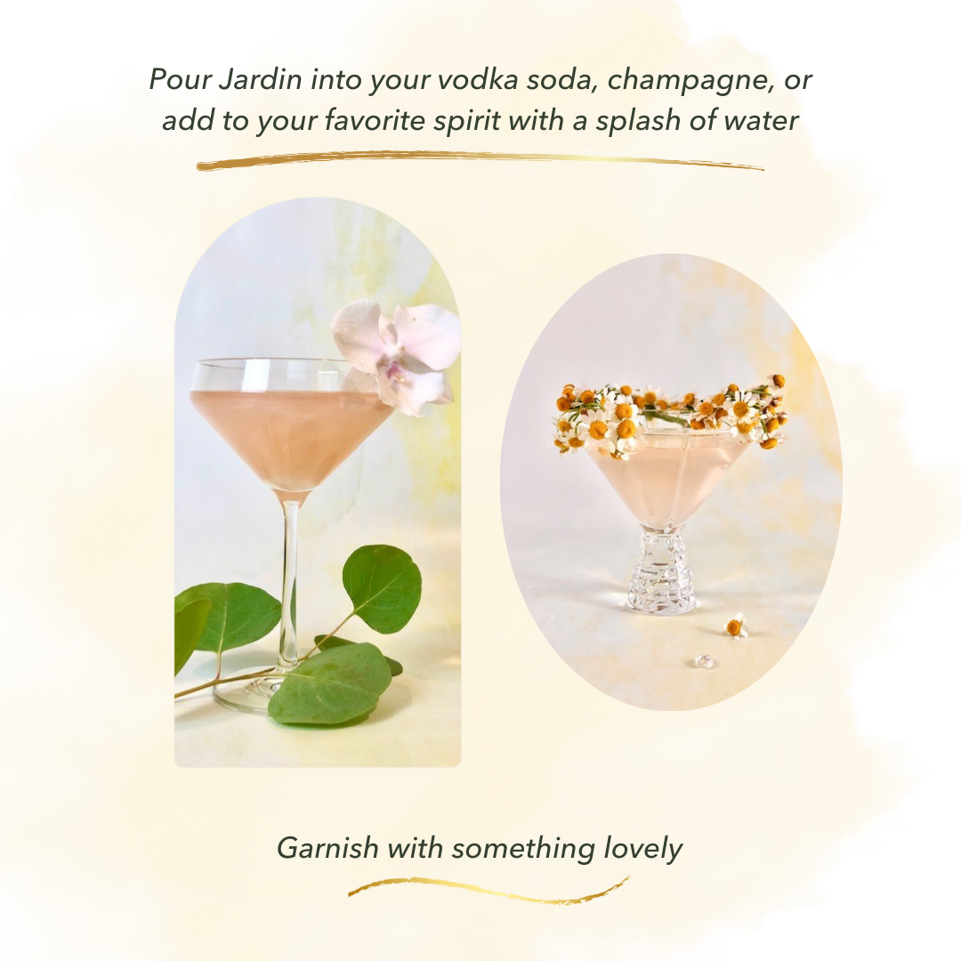 Jardin Infusion Florale - Wholesale Cocktail Mix/Syrup - JARDIN PREMIUM Honeysuckle Mixer for Cocktails and Mocktails6