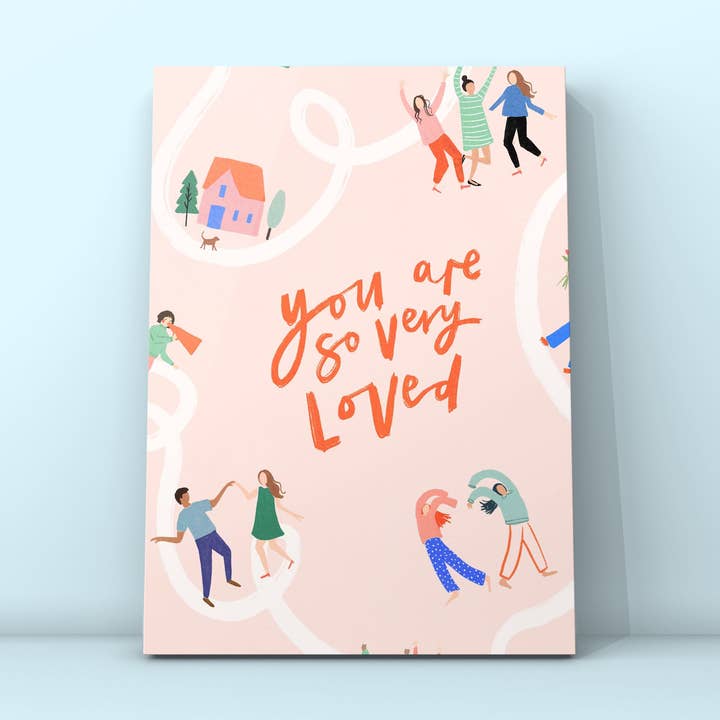 Stampa A4 «You're So Very Loved per la vendita all'ingrosso da parte di Terrazzo Parazo