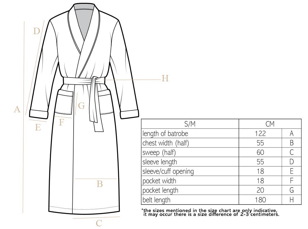 Tiseco - Wholesale Robe - Unisex - Bathrobe Cosy - microflannel5