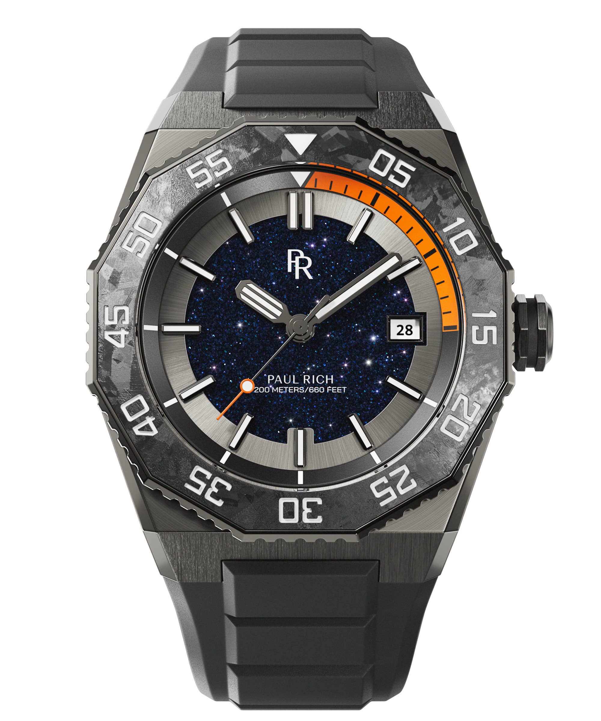 Paul Rich - Wholesale Wrist Watch - Men's - Aquacarbon Pro Forged Grey - Aventurine