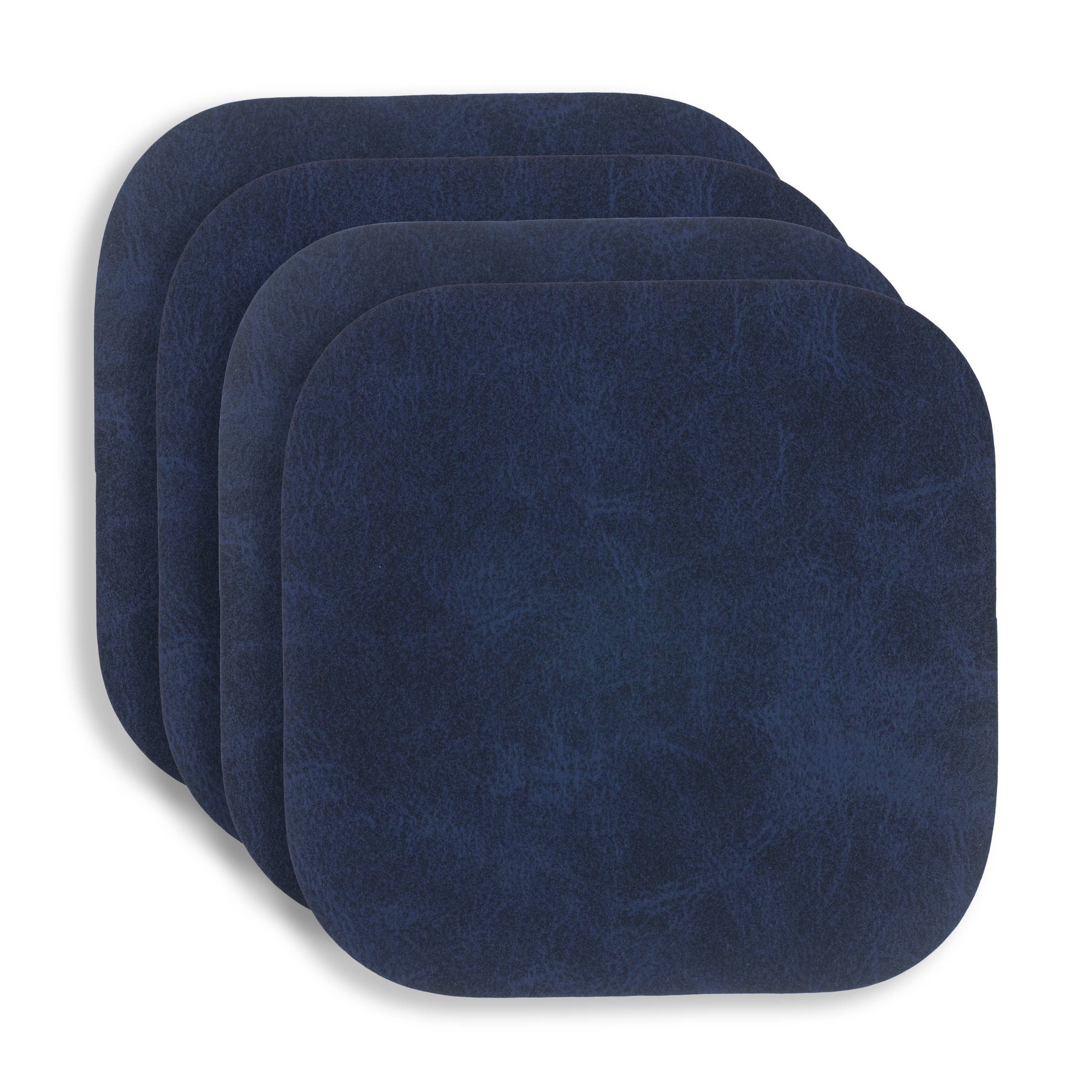 KAF Home - Wholesale Coasters - KAF Home Santiago Set Of 4 Faux Leather Coasters6