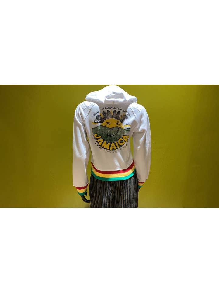 Katmandu Trading Co. - Wholesale Hoodie - Unisex - Rastafarian Hoodie - Bob Marley & The Wailers Smile Jamaica