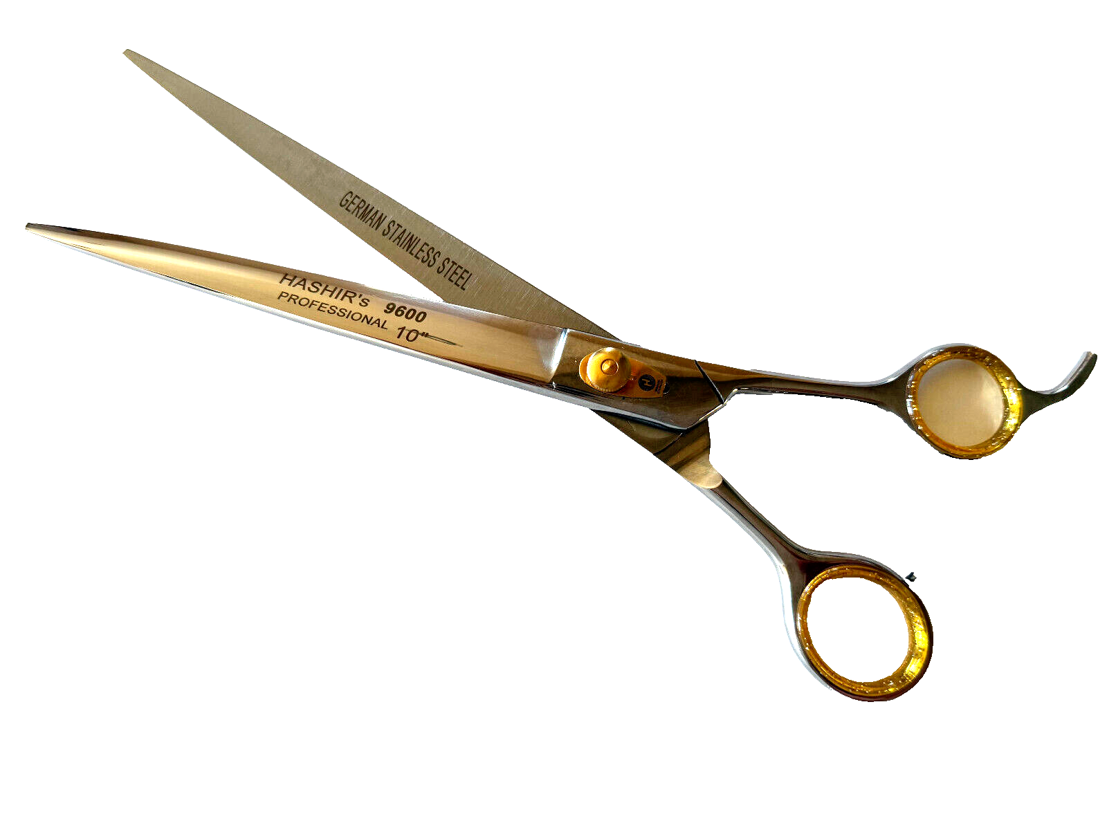 HASHIR PRODUCTS – Großhandel Haustierpflegezubehör – Hund – 10" Professionelle GERMANISCHE EDELSTAHL HUNDE HAUSTIER GERADE Scheren7