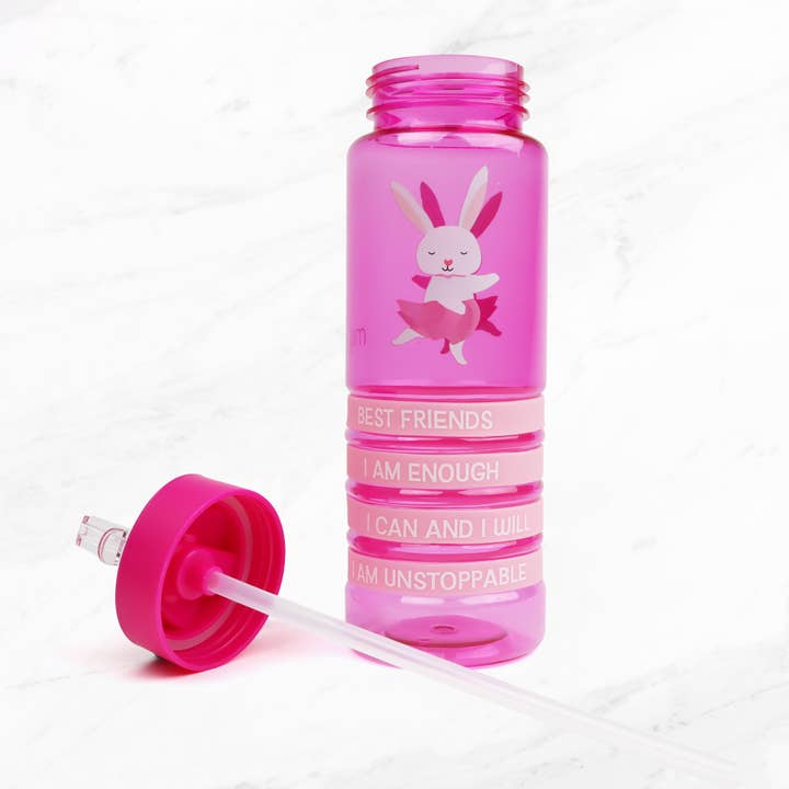 Myga - Wholesale Water Bottle - Kids Rabbit Positivity Band Water Bottles4