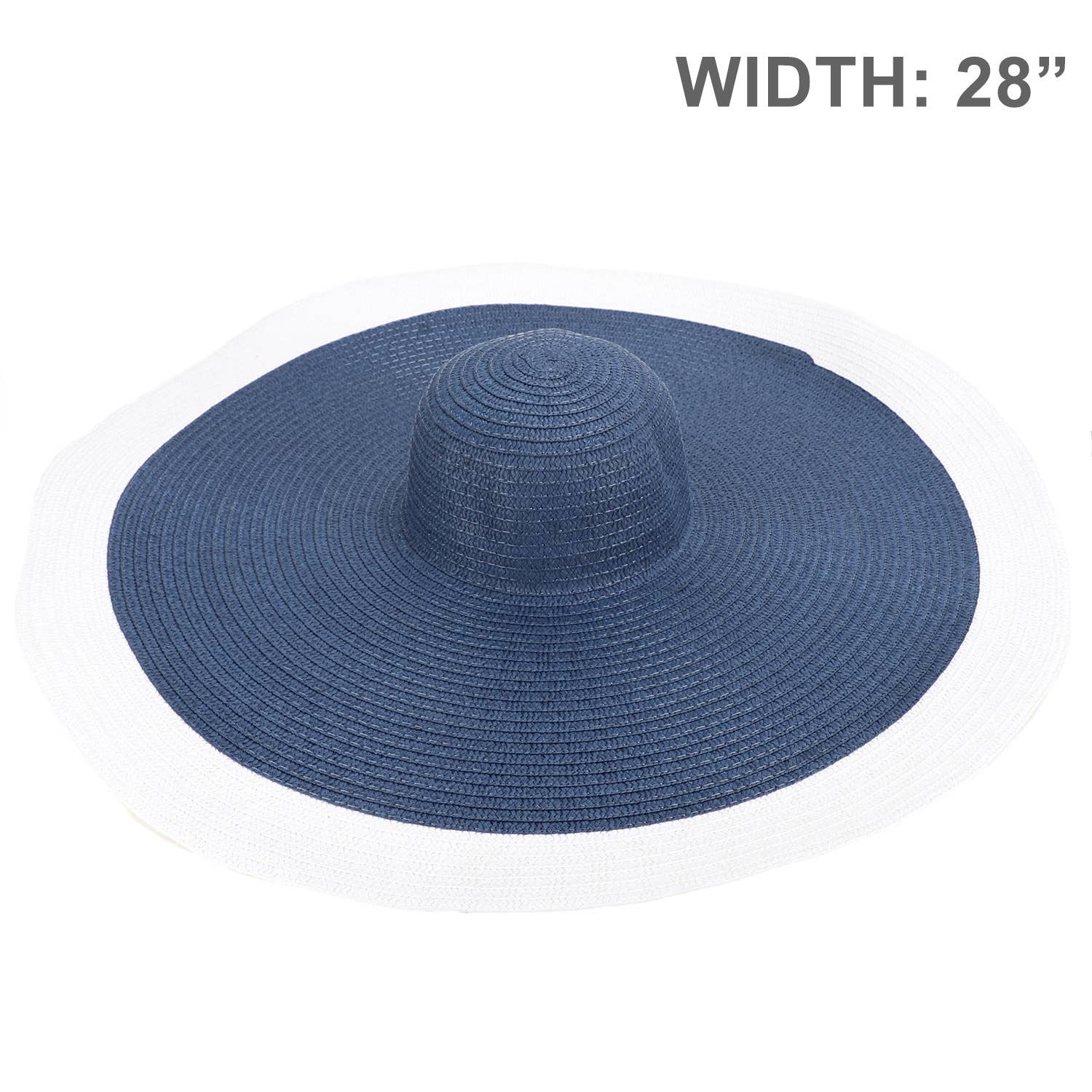 SP Sophia Collection - Wholesale Straw Hat - Women's - Floppy Oversized Wide Brim Straw Woven Sun Hat 2