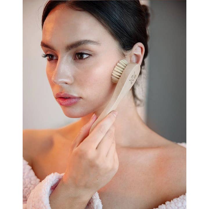 INOTKA - Vendita all'ingrosso Spazzola per il corpo - Set di spazzole secche vegane per drenaggio linfatico10