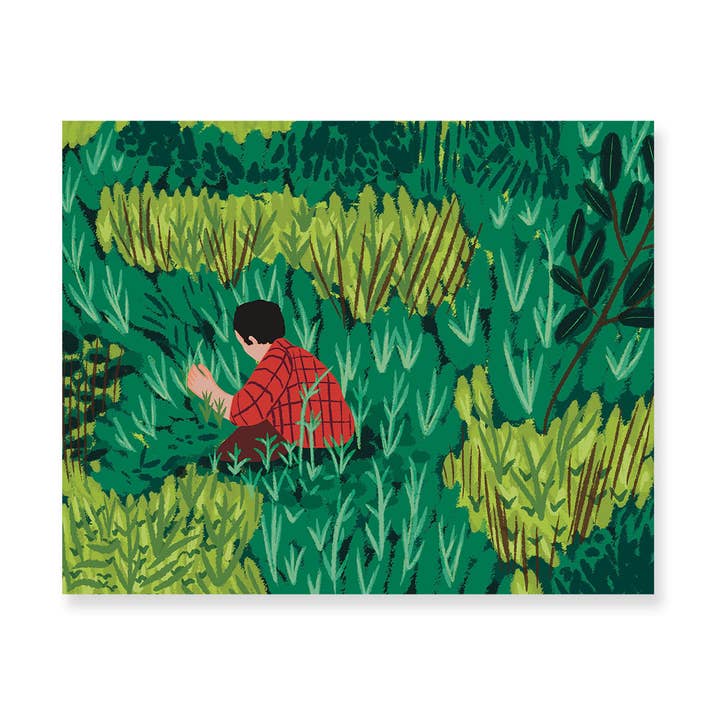 The Forager Art Print 8x10" for wholesale by Christine Witmore