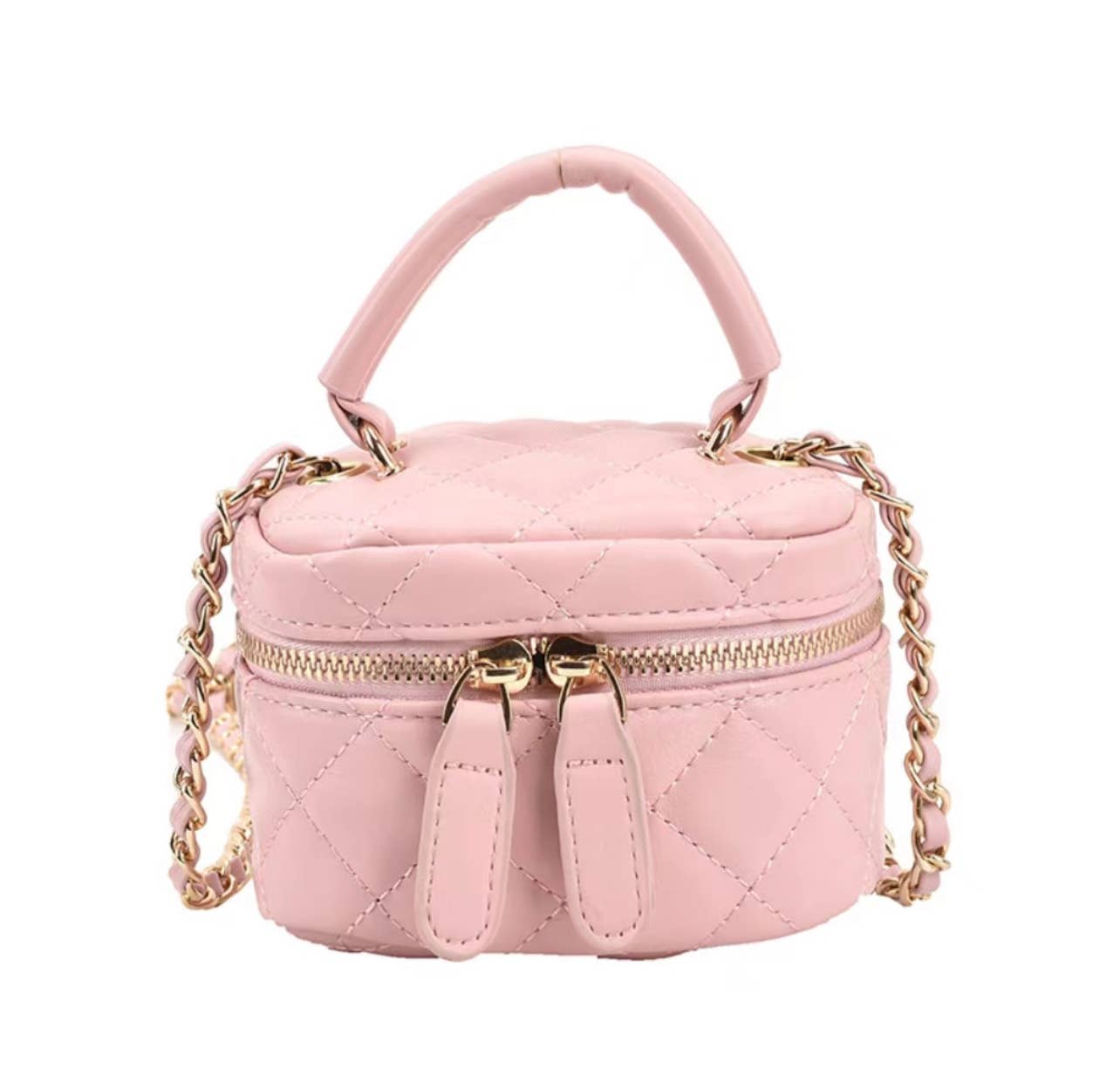 Mavi Bandz - Wholesale Crossbody Bag - Kids - Mini Designer Inspired Quilted Bucket Purse Tote Trio Bag1