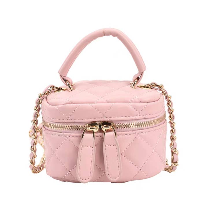 Mavi Bandz - Wholesale Crossbody Bag - Kids - Mini Designer Inspired Quilted Bucket Purse Tote Trio Bag1