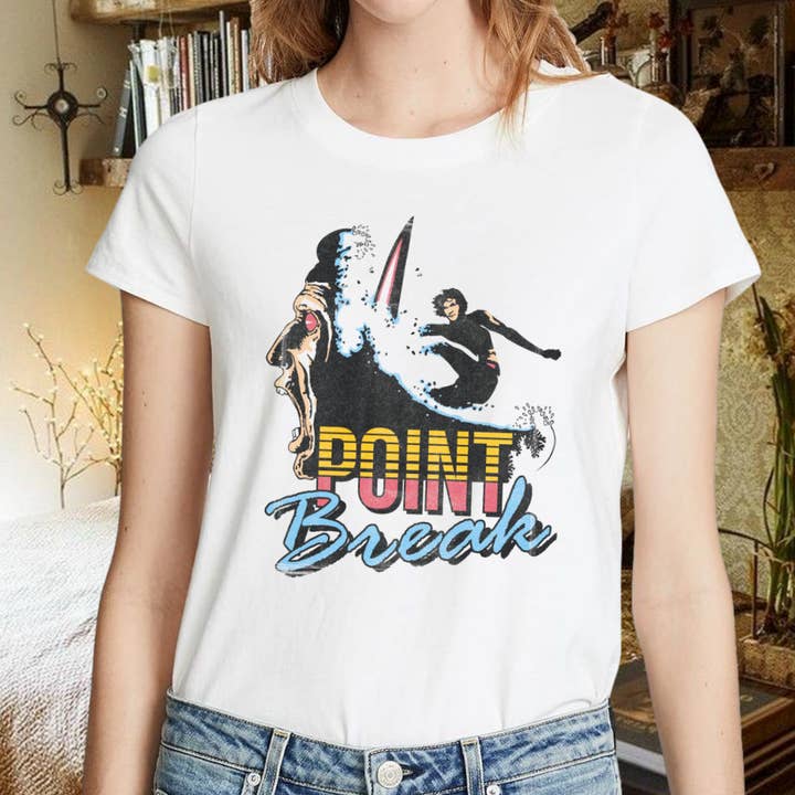 Left Of The Dial - Wholesale T-Shirt (Graphic) - Unisex - Point Break - Limited Edition Shirt.