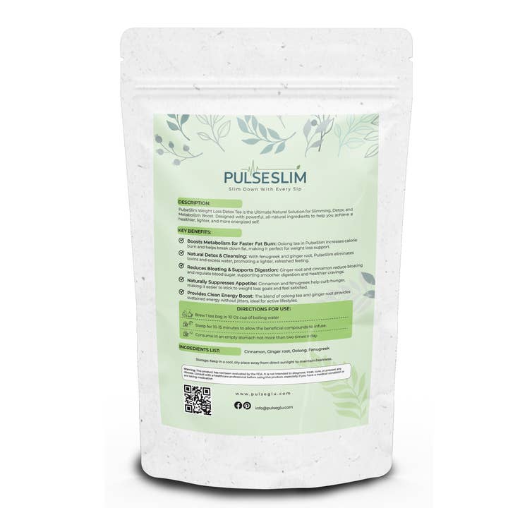 PULSEGLU - Wholesale Health/Detox Tea - Weight Loss Detox1