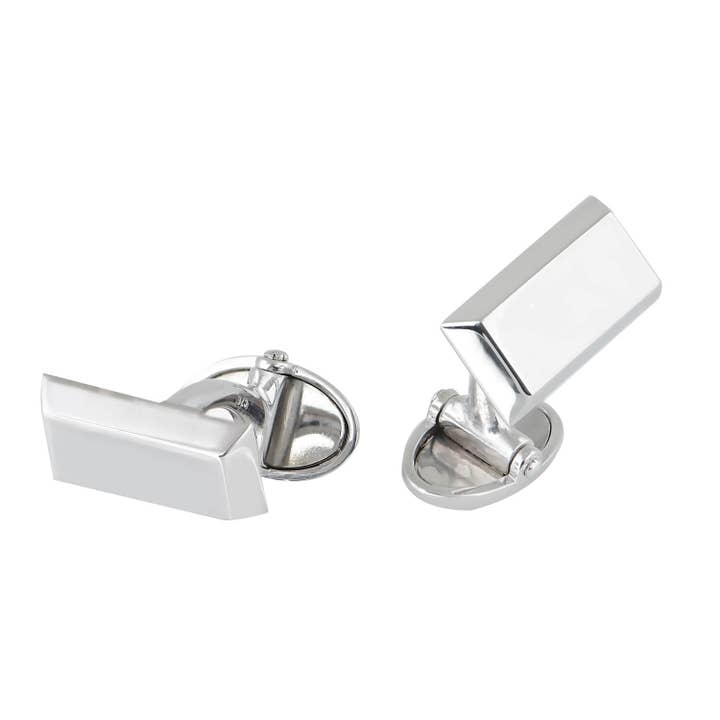 Sølv Bar Manchetknapper for engroshandel hos Dancing With Jewels