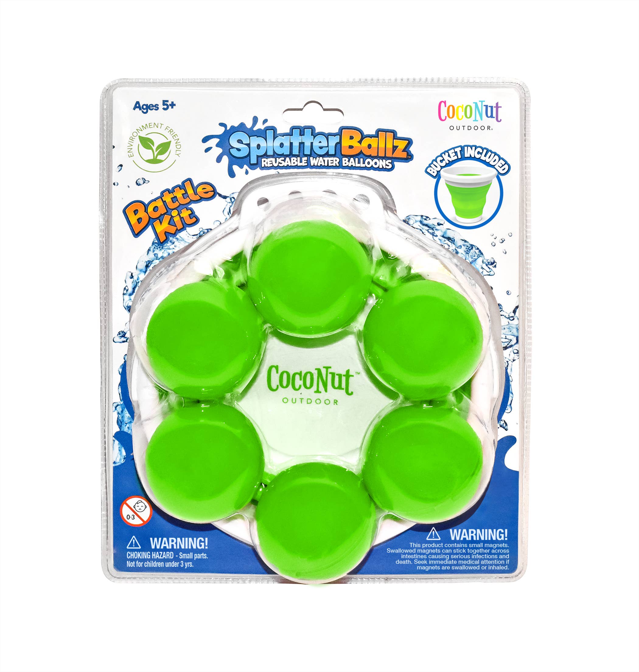 Salus Brands - Wholesale Beach/Pool Toy - Kids & Baby - SplatterBallz Reusable Water Balloon Battle Kits