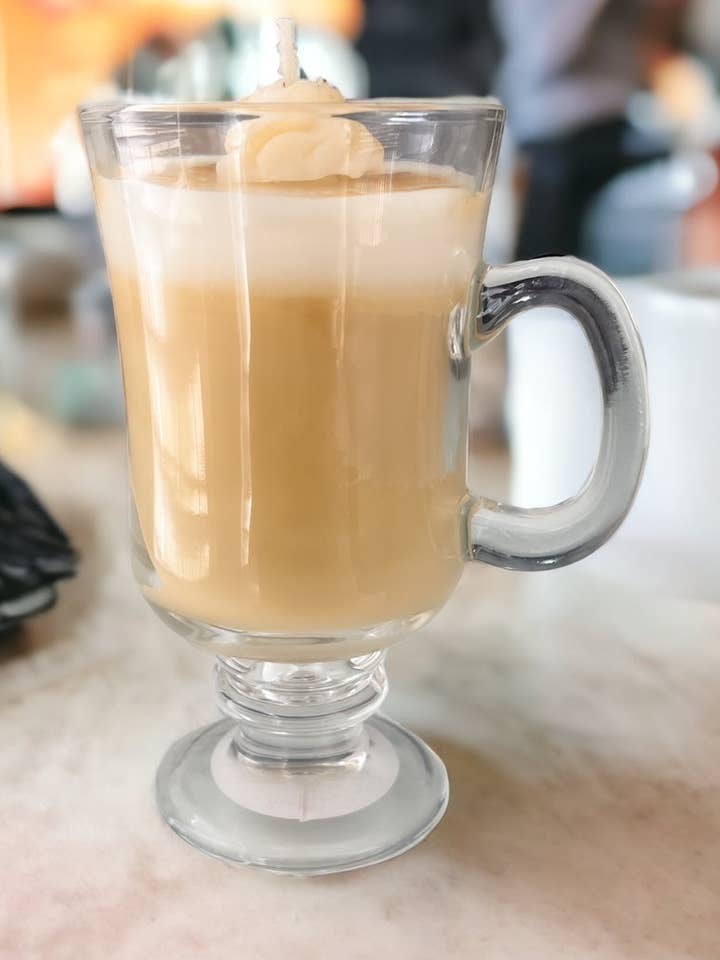 Caramel Macchiato Coffee Candle for wholesale by Gardenia Candle Co.