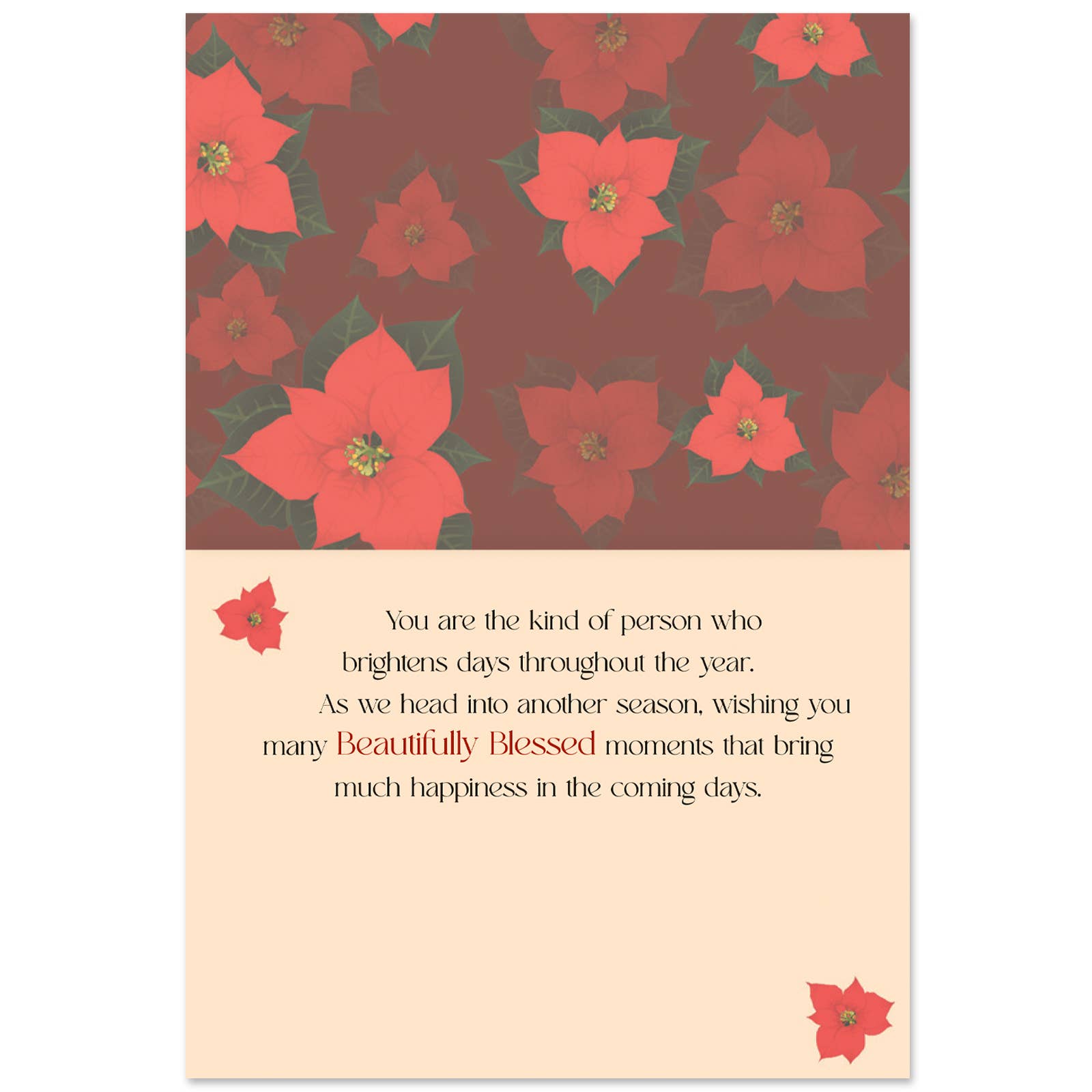 Shades of Color, LLC - Wholesale Christmas Card - Holiday Cards Beautifully Blessed - 15 Cards2