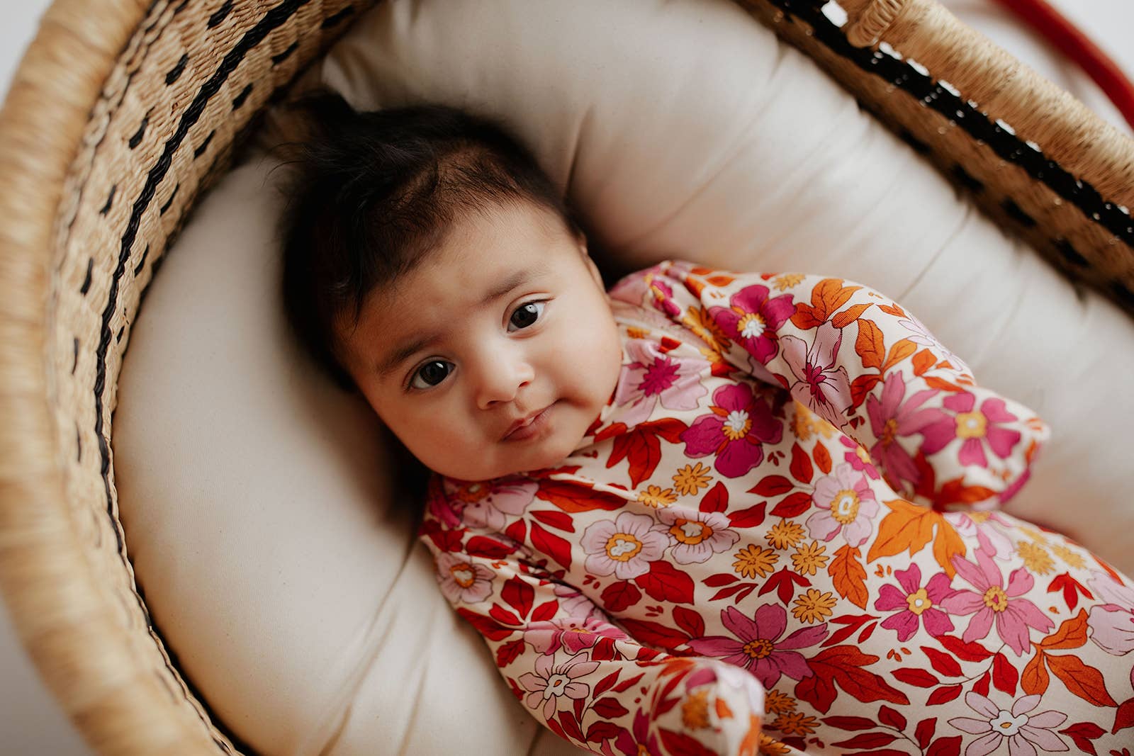 Three Little Tots - Wholesale Babygown - Baby - Wild Child Floral Hawaiian Knotted Gown6