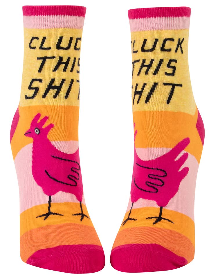 Cluck This Shit Ankle Socks for wholesale by Incognito