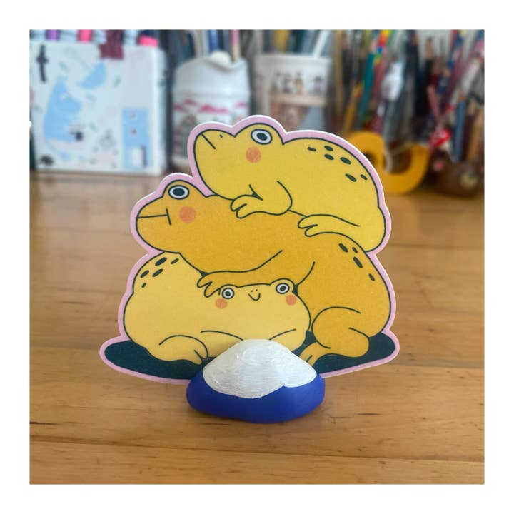 Sydney Warnes - Wholesale Sticker - Toad Pile Sticker2