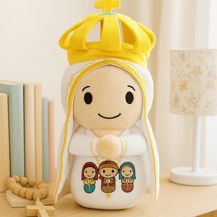 Little Drops of Water® - Wholesale Stuffed/Plush Toy - Kids & Baby - Our Lady Fatima Catholic Plush Doll | Peace & Prayer4