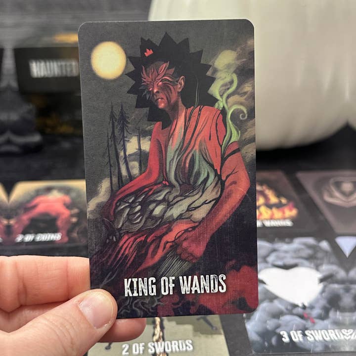 Killerpancake Illustration - Wholesale Tarot/Oracle Card - HAUNTED: A Cursed Appalachian Tarot Deck5