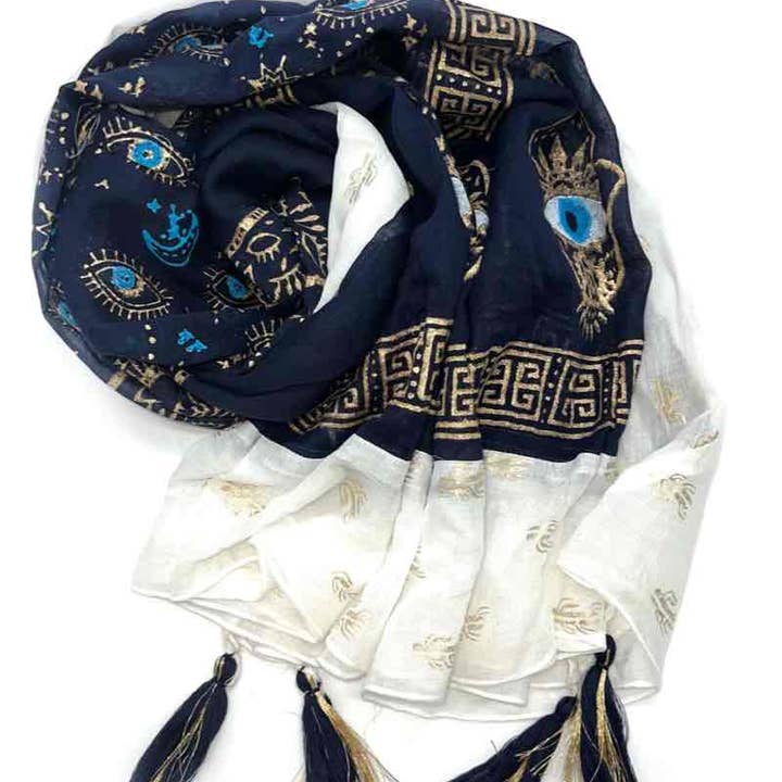 LINETA - Wholesale Scarf - Women's - C5 Indian cotton scarves