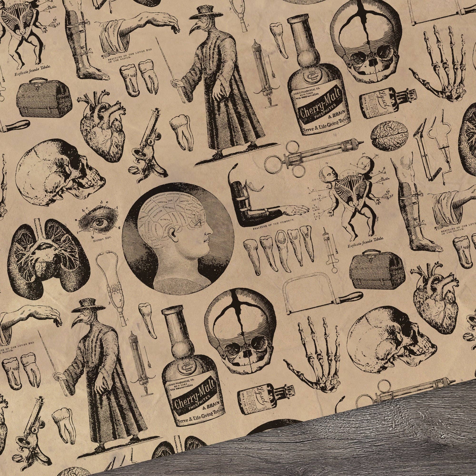 BoyPilot Goods - Wholesale Flat Wrap - Vintage Wrapping Paper - Flat Pack Gift Wrap Sheets8