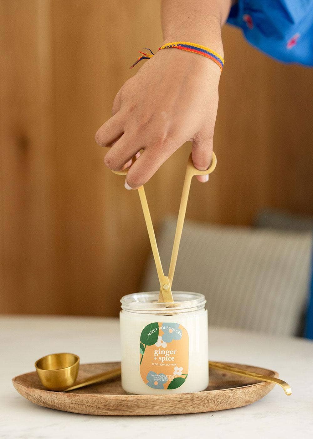 Mercy House Global - Wholesale Candle Snuffer - Brass Candle Tools | Set of 31