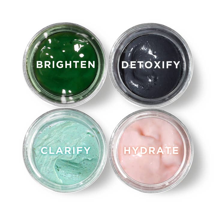 HEAR ME RAW – wholesale Ansiktsmasker – Bento Box 4-delat Trial/Reseset - 0,5 fl oz1