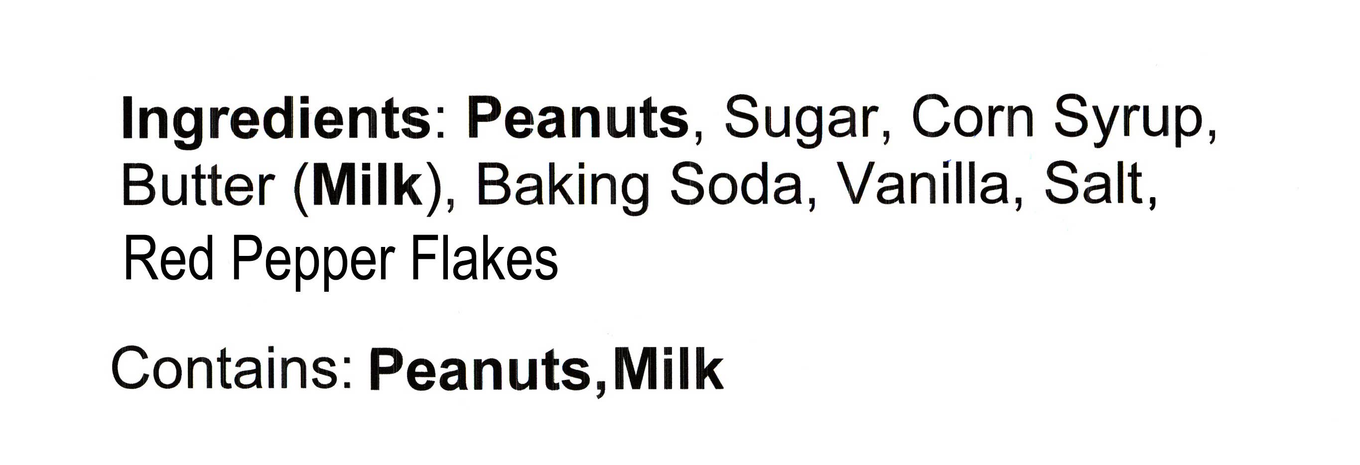 Brittle Brothers - Wholesale Brittle - Brittle Brothers "Nashville Hot" Peanut Brittle - 5 oz. Bag11