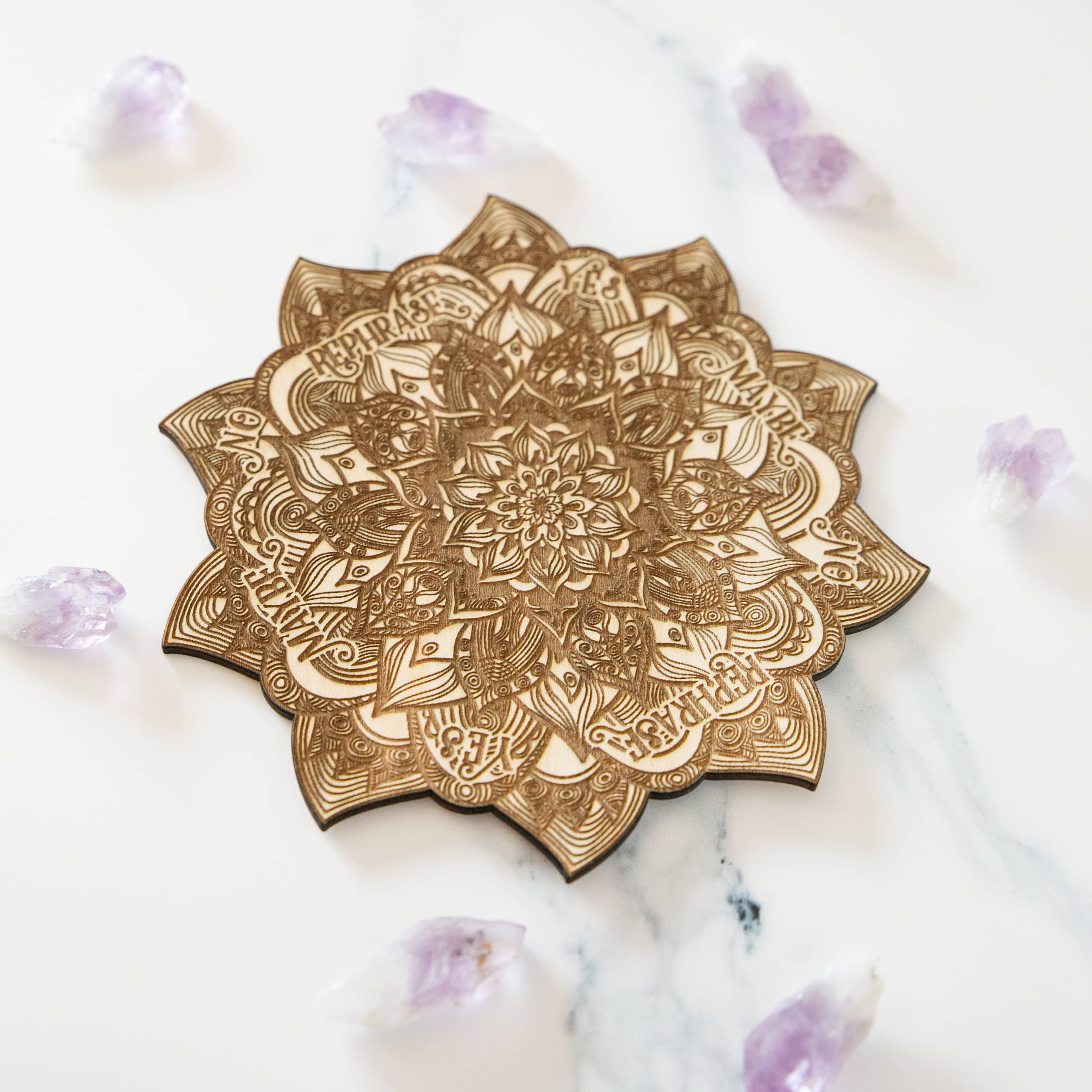 Ink and Flowers Designs - Wholesale Meditation Supplies - Mandala pendulum board4